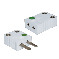 Miniature Ceramic Thermocouple Connectors rated to 650°C